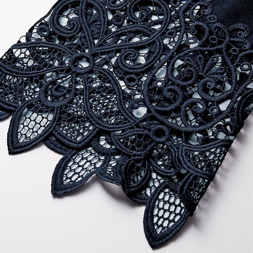 レリアン コードレース裏表両面張り合わせのコートチュニック11号 レリアン コードレース裏表両面張り合わせのコートチュニック11号