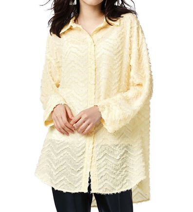 RANAN（ラナン）の「２ＷＡＹジャカード素材ブラウス（ブラウス）」