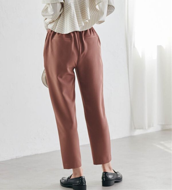 RANAN（ラナン）の「美脚シルエットクロップドパンツ（フルレングスパンツ）」｜詳細画像