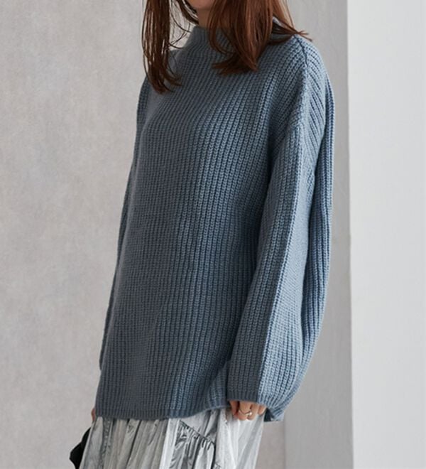 RANAN（ラナン）の「ふんわり！あぜ編ニットプルオーバー（ニット・セーター）」｜詳細画像