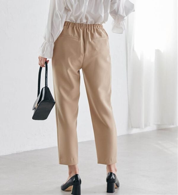 RANAN（ラナン）の「美脚シルエットクロップドパンツ（フルレングスパンツ）」｜詳細画像