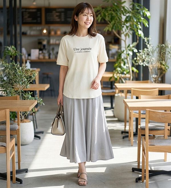 ルフラン（ルフラン）の「【３色組】楊柳素材さらっとゆったりプルオーバー（カットソー）」｜詳細画像