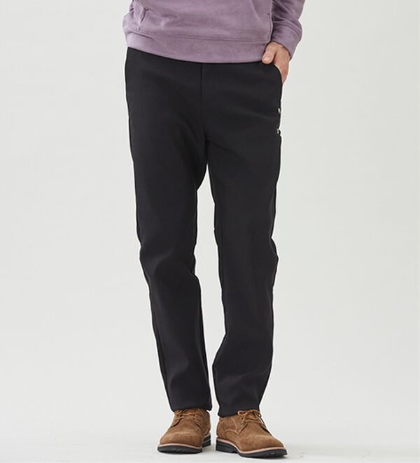 「＜アーノルド　パーマー＞のびのび裏フリースパンツ（メンズフルレングスパンツ）」｜詳細画像