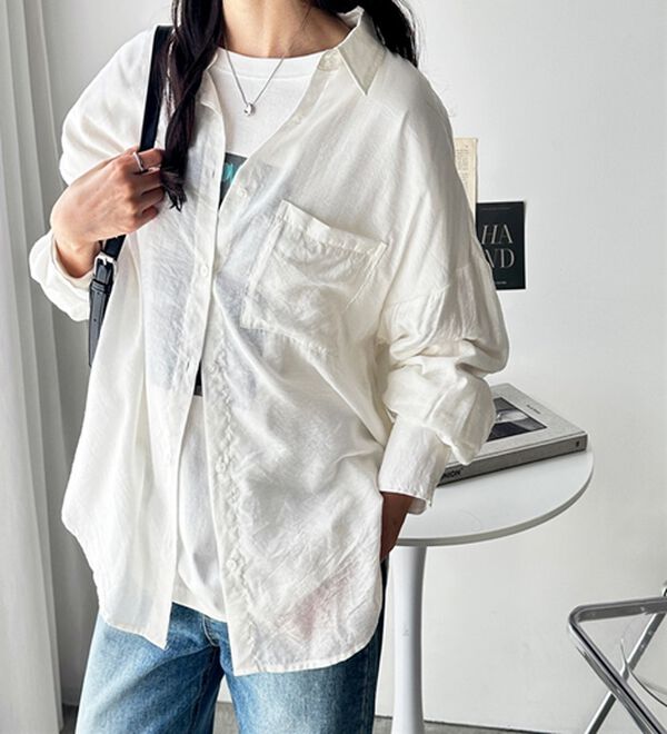 GeeRA（ジーラ）の「アソート柄オーバーサイズシャツ（シャツ）」｜詳細画像