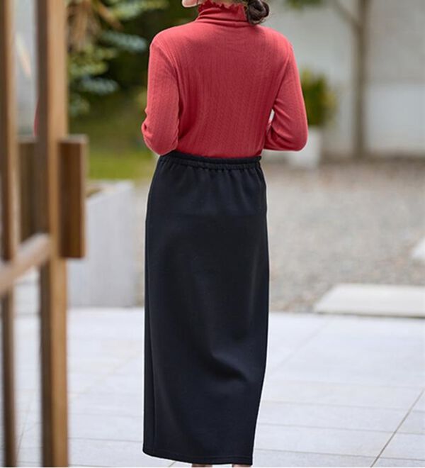 LAVIENNE（ラヴィエンヌ）の「着回し力抜群！綿１００％着映えリブインナー（肌着・インナーウェア）」｜詳細画像