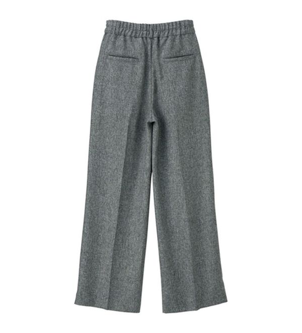 RANAN（ラナン）の「ボタンデザインハイウエストワイドパンツ（フルレングスパンツ）」｜詳細画像