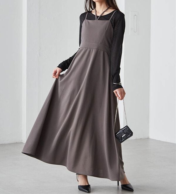 RANAN（ラナン）の「ホルターネックキャミワンピース（その他ワンピース）」｜詳細画像