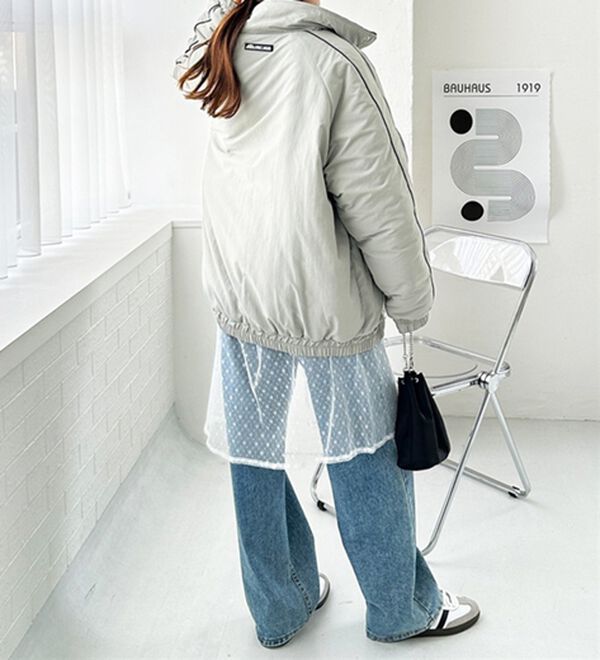 GeeRA（ジーラ）の「パディングラインブルゾン（ブルゾン）」｜詳細画像