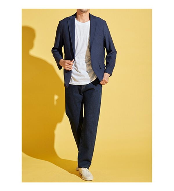 「＜ダンロップ・リファインド＞アクティブテーラードカーディガン（メンズカーディガン）」｜詳細画像