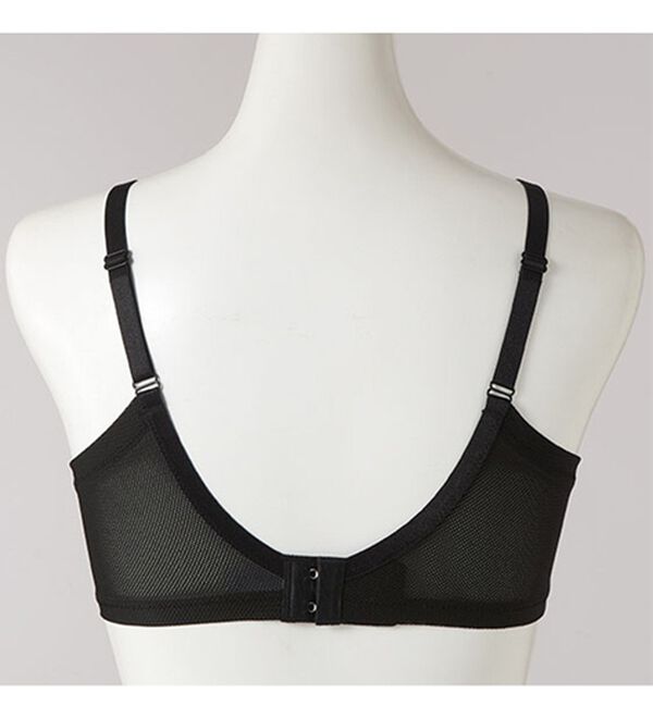 LAVIENNE（ラヴィエンヌ）の「【吸汗速乾】サラっとメッシュノンワイヤーブラ・ショーツ（別売）（ブラジャー）」｜詳細画像