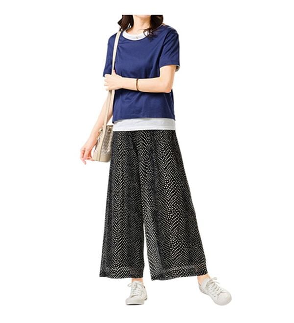 ルフラン（ルフラン）の「ラク美プリーツパンツ（フルレングスパンツ）」｜詳細画像