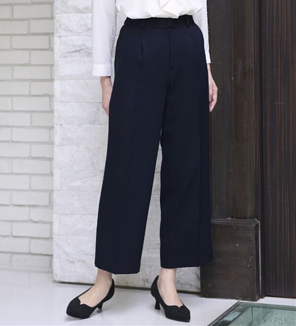 BELLUNA（ベルーナ）の「＜Ｃ／Ｓ＞センタータックワイドパンツ（ワイドパンツ・ガウチョ）」｜詳細画像