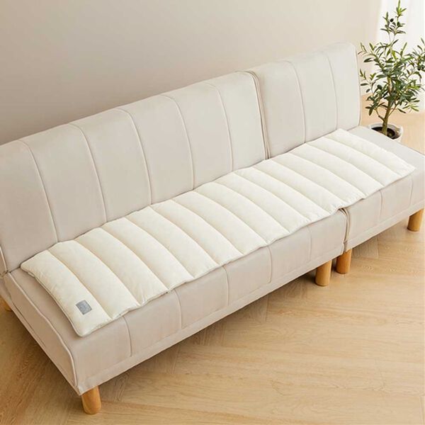 iellio（イエリオ）の「綿１００％　３ＷＡＹ　ソファ＆ダイニングロングパッド（チェアカバー・チェアパッド）」｜詳細画像