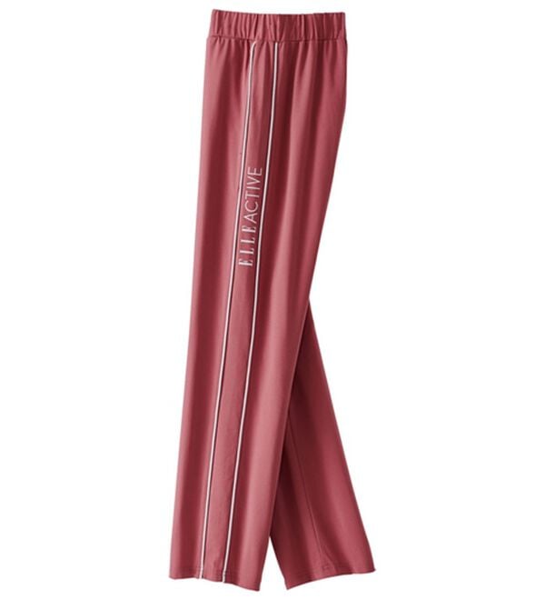 BELLUNA（ベルーナ）の「＜ＥＬＬＥ　Ａｃｔｉｖｅ＞綿タッチ素材クロップド丈ジャージパンツ（その他パンツ）」｜詳細画像