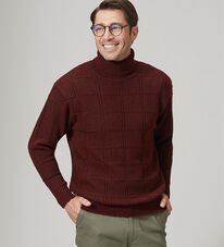 「まさに画期的裏暖かセーター（メンズニット・セーター）」