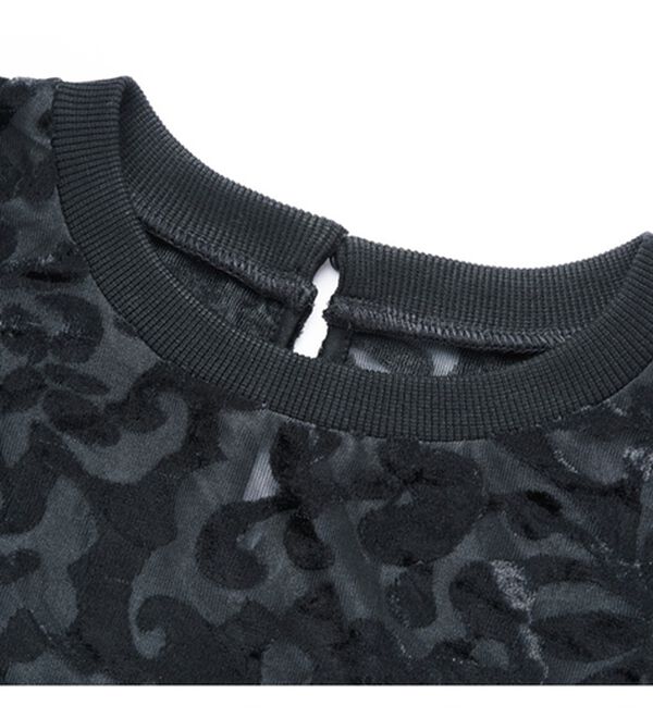 RANAN（ラナン）の「オパール加工フレアーチュニック（チュニック）」｜詳細画像