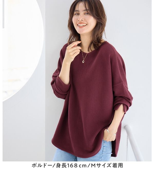 Viola e Viola（ヴィオラ エ ヴィオラ）の「ふくれジャカードドルマントップス（カットソー）」｜詳細画像