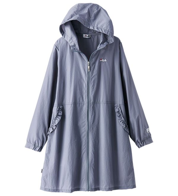 BELLUNA（ベルーナ）の「＜ＦＩＬＡ＞バックティアードはっ水軽量ロング丈ブルゾン（ブルゾン）」｜詳細画像