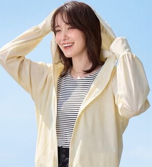 Viola e Viola（ヴィオラ エ ヴィオラ）の「＜水陸両用＞紫外線カット！万能パーカー（パーカー）」｜詳細画像