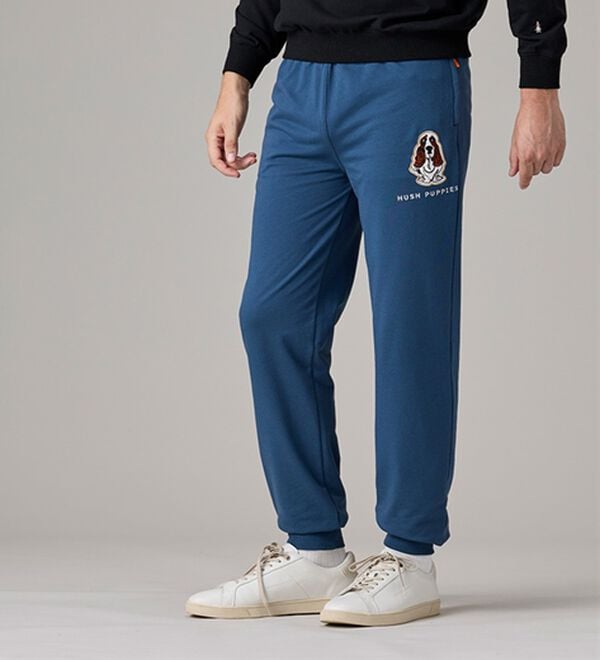 「＜ハッシュパピー＞ブランドデザイン裏毛トレーナー・パンツ（メンズルームウェア）」｜詳細画像