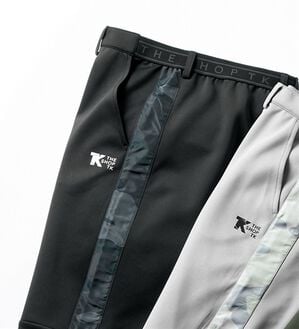 「＜ザ　ショップ　ティーケー＞のびのびアクティブパンツ（メンズフルレングスパンツ）」｜ブラック