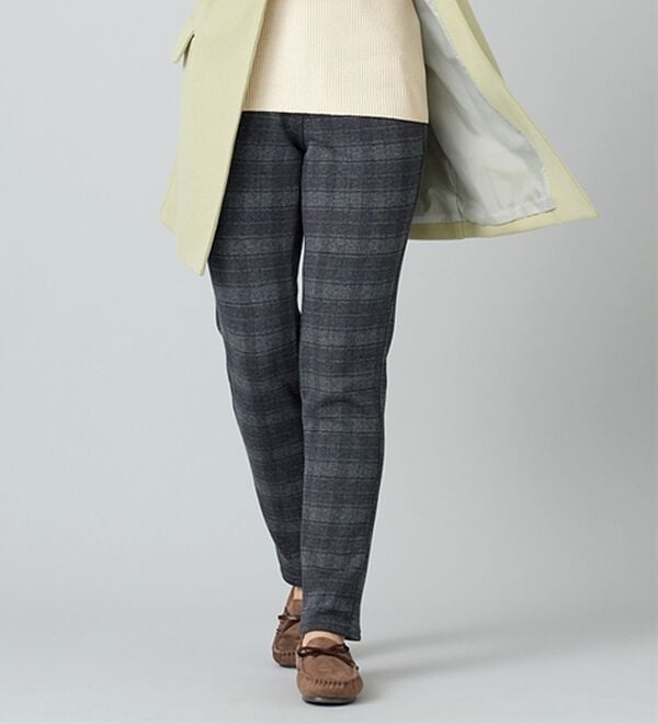 BELLUNA（ベルーナ）の「【あったか仕様♪】すっきり見え！裏ファーパンツ（フルレングスパンツ）」｜詳細画像