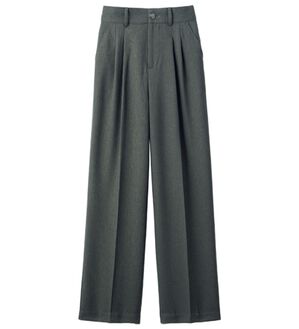 ルフラン（ルフラン）の「こ綺麗こなれたパンツ（フルレングスパンツ）」｜杢チャコール