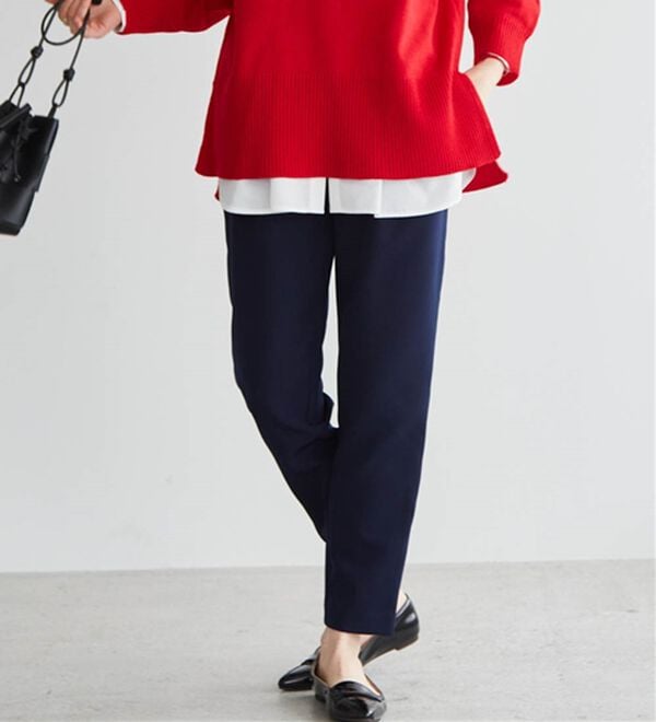 RANAN（ラナン）の「【選べる股下】美脚シルエットタックパンツ（フルレングスパンツ）」｜詳細画像