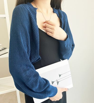 GeeRA（ジーラ）の「畦編ショートボレロカーディガン（その他カーディガン）」