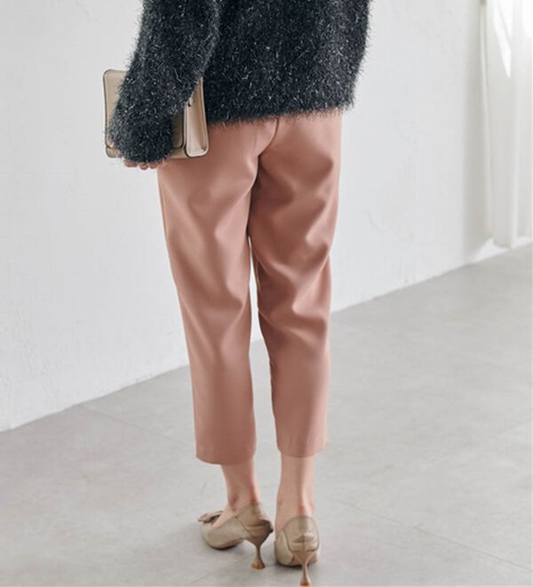 RANAN（ラナン）の「美脚シルエットクロップドパンツ（フルレングスパンツ）」｜詳細画像