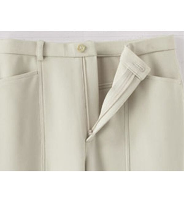 BELLUNA（ベルーナ）の「ハイテンションカルゼ素材美脚パンツ　ブーツカット（フルレングスパンツ）」｜詳細画像