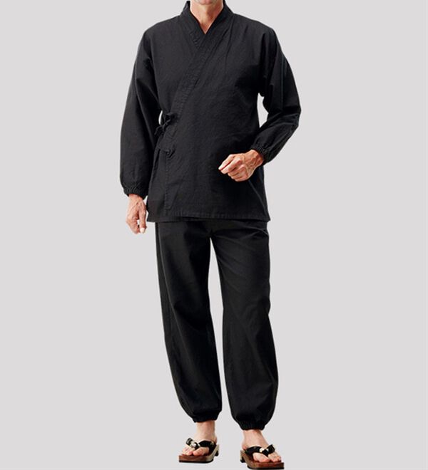 「蜂巣織作務衣（メンズ和装・浴衣・和装グッズ）」｜詳細画像