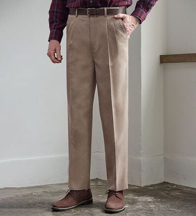 「【３本組】＜ダンロップ・リファインド＞安心定番！裏起毛チノパンツ（メンズフルレングスパンツ）」