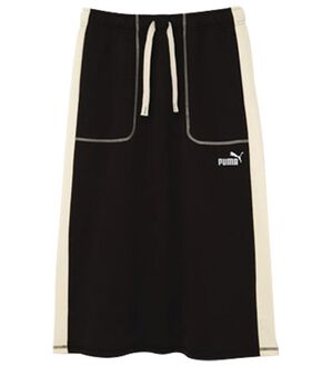 RANAN（ラナン）の「＜ＰＵＭＡ＞コアヘリテージロングタイトスカート（ロングスカート）」｜ブラック