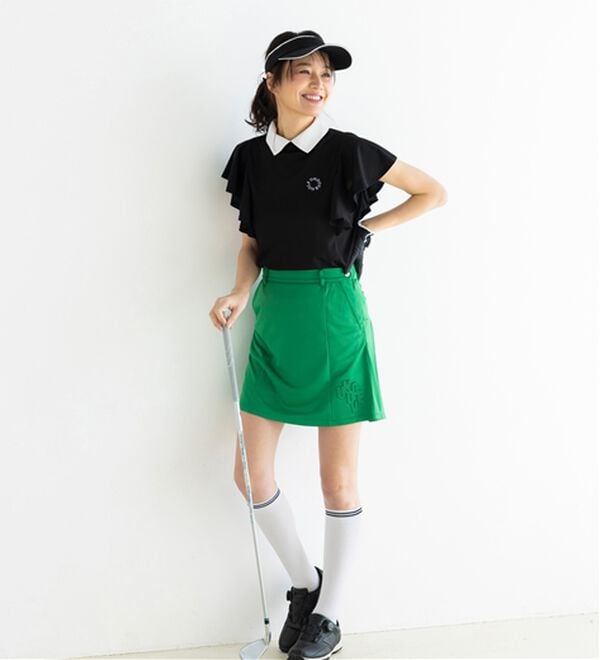 BELLUNA（ベルーナ）の「【三枝こころコラボ】袖フリルプルオーバー（カットソー）」｜詳細画像