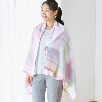 「いろいろ使える大判タオル２色組（タオル）」