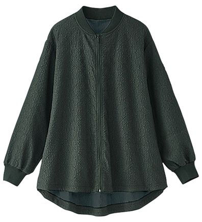 BELLUNA（ベルーナ）の「ふくれジャカードブルゾン（ブルゾン）」