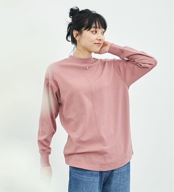 BELLUNA（ベルーナ）の「【メルティポンチ】保湿加工着回しプルオーバー（カットソー）」｜詳細画像