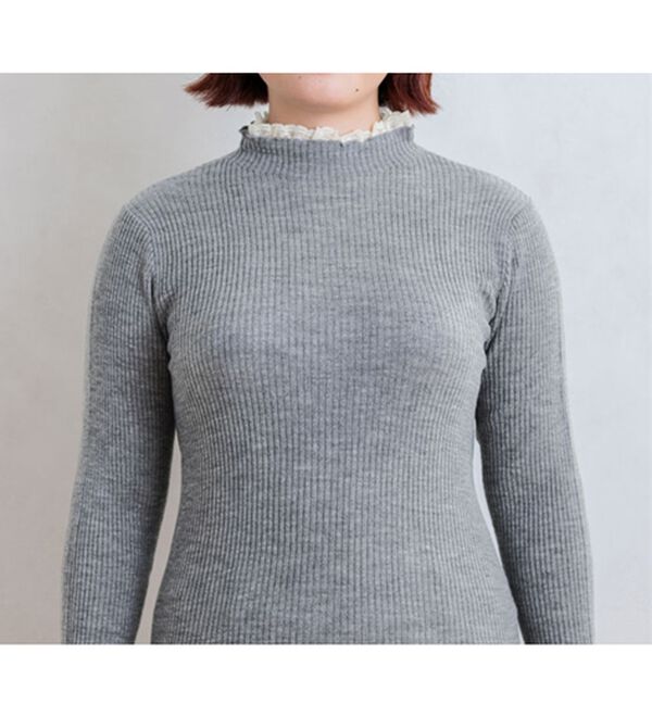 LAVIENNE（ラヴィエンヌ）の「グラマーさんのグッと細見えノンワイヤーブラ（ブラジャー）」｜詳細画像