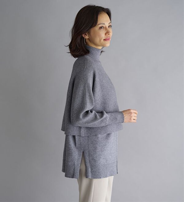 BELLUNA（ベルーナ）の「着回し自在！ニットベストアンサンブル（アンサンブル）」｜詳細画像