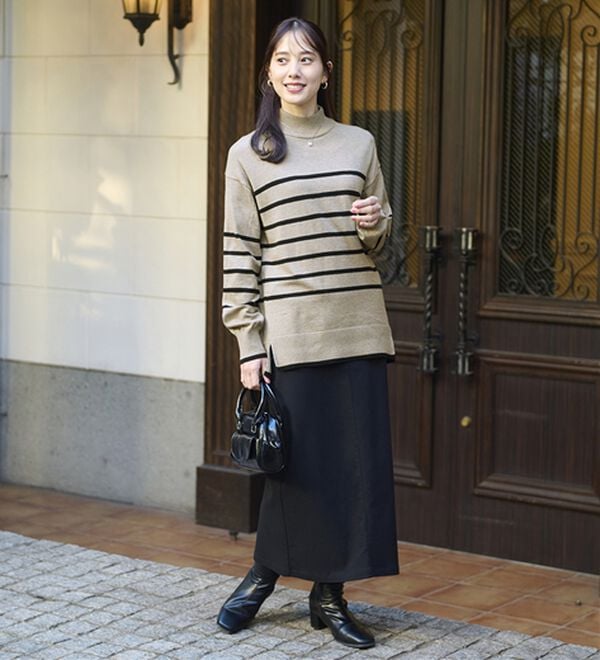 BELLUNA（ベルーナ）の「＜極み編＞肌心地ふんわりハイネックニット（ニット・セーター）」｜詳細画像