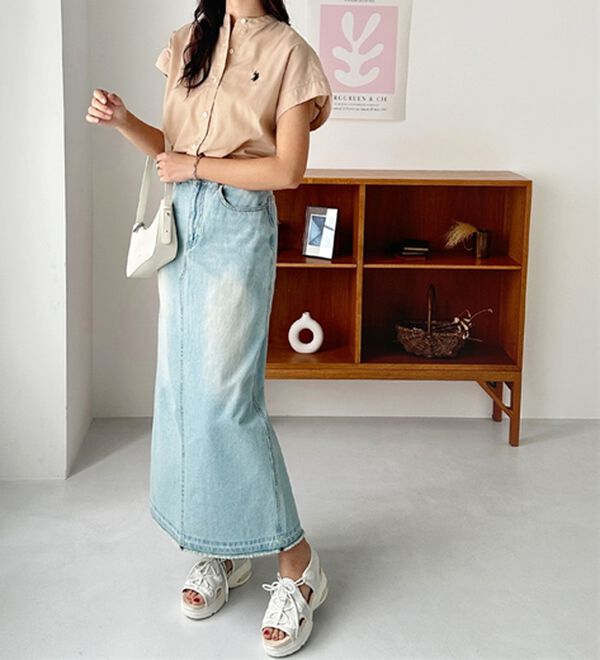 GeeRA（ジーラ）の「【ＵＳ．ＰＯＬＯ．ＡＳＳＮ】フレンチスリーブシャツ（シャツ）」｜詳細画像