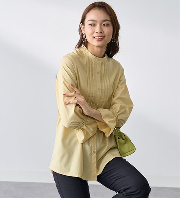 BELLUNA（ベルーナ）の「綿混素材春色ブラウス（ブラウス）」｜詳細画像