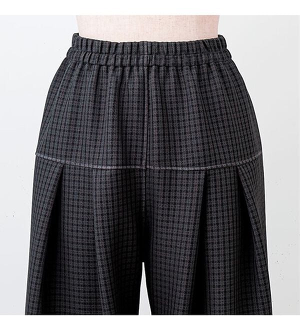 VINNO（ヴィノ）の「＜日本製＞バルーンシルエットワイドパンツ（ワイドパンツ・ガウチョ）」｜詳細画像