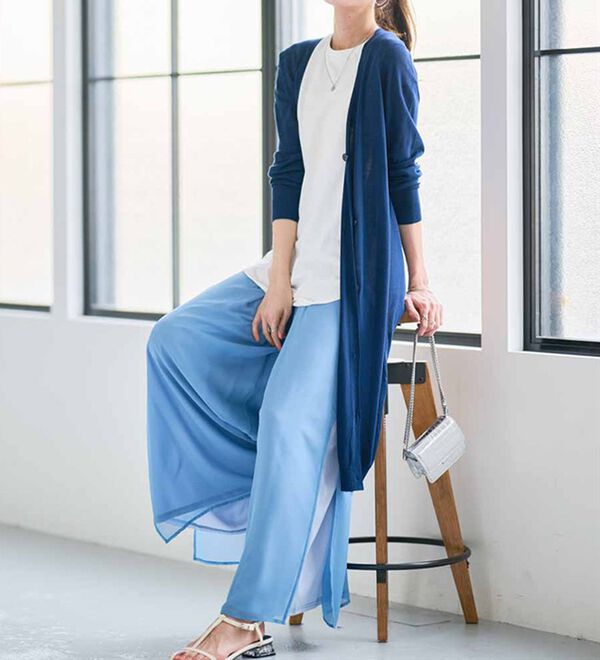 定価7万 Rene 2020 ルネフード付きロングカーディガン ネイビー 定価7万 Rene 2020 ルネフード付きロングカーディガン ネイビー