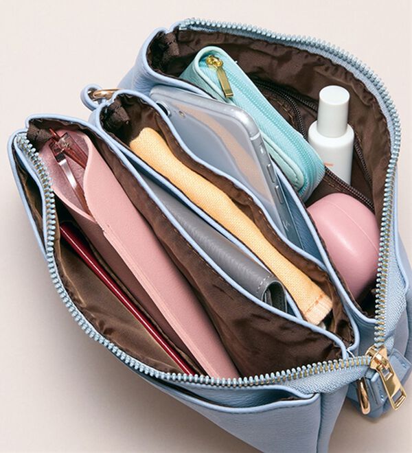 BELLUNA（ベルーナ）の「整理整頓上手な５層式ミニショルダー（ショルダーバッグ）」｜詳細画像