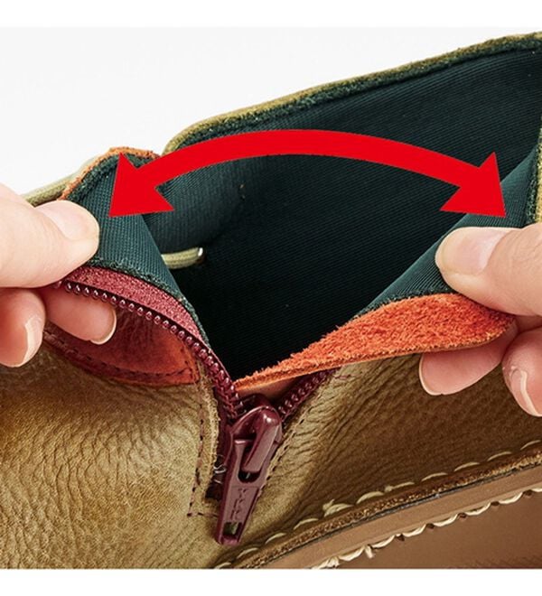 ルフラン（ルフラン）の「アビータ　サイドレースアップ　配色カジュアルシューズ（スニーカー）」｜詳細画像