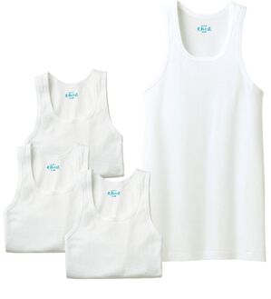 「【４枚組】＜ＧＵＮＺＥ&times;ベルーナ＞素肌の匠（Ｒ）綿１００％風通る冷感インナー（メンズ肌着・インナーウェア）」｜詳細画像