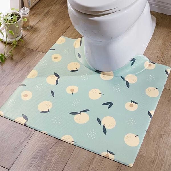 iellio（イエリオ）の「すき間にピタッ！ふけるＰＶＣトイレマット（トイレマット）」｜フルーツ