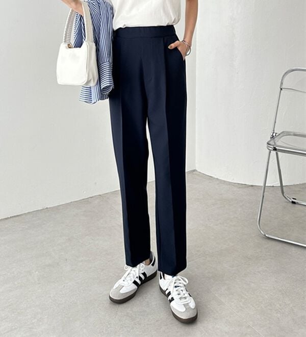 GeeRA（ジーラ）の「美脚きれい魅せ！テーパードパンツ（フルレングスパンツ）」｜詳細画像